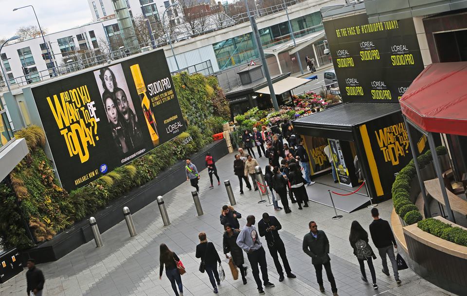 Shipping container conversion Gallery for retail brand L'Oreal store extension
