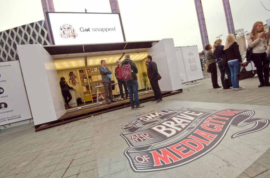 pop-up shipping container conversion for events