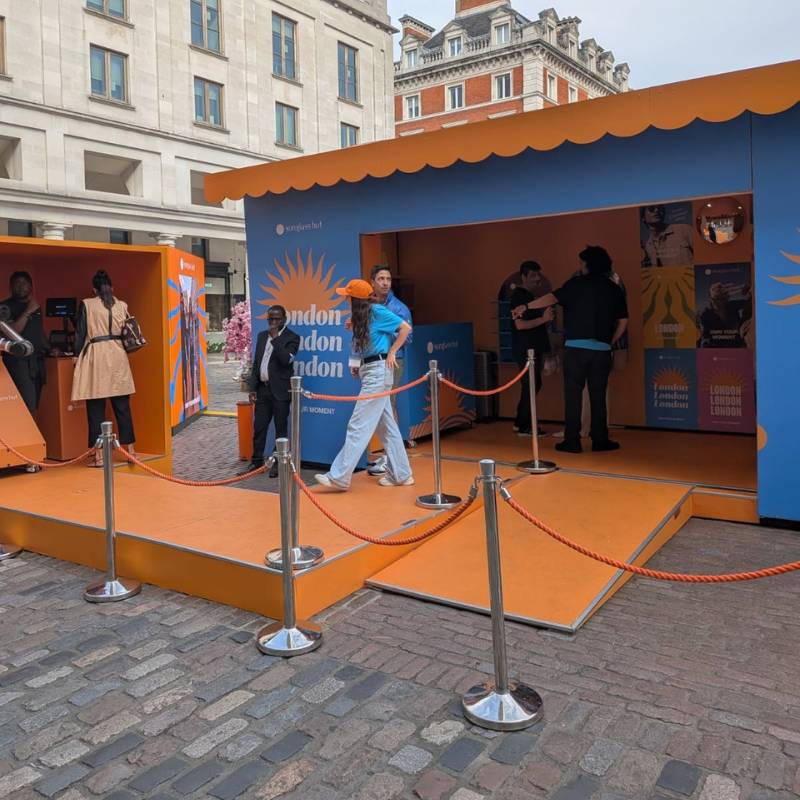 Sunglasses Brand Activation Covent Garden