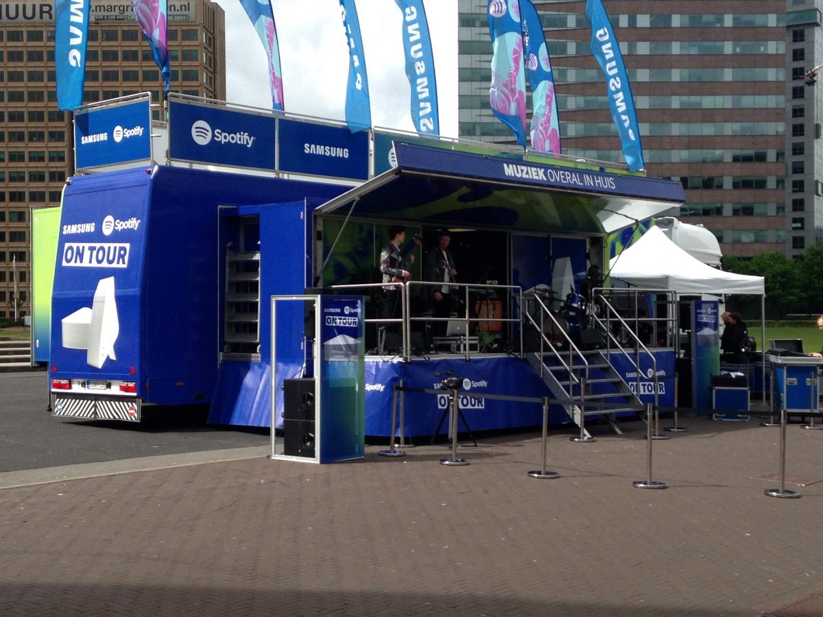 Vanquish Roadshow Truck for Spotify