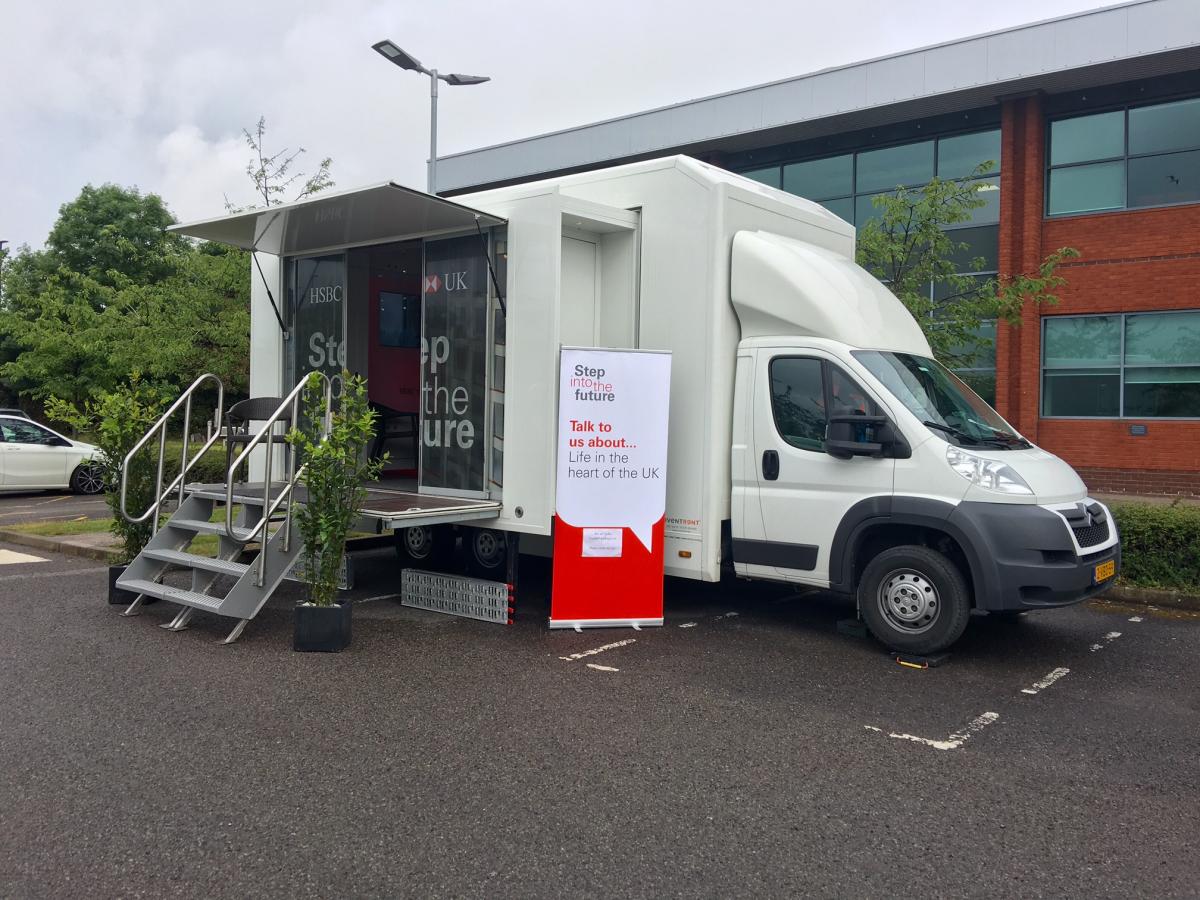 HSBC - Exhibition Truck Coventry