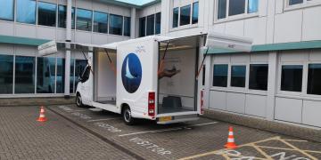 Self-drive promotional vehicle Ranger exhibition unit vehicle for Alfa Laval client