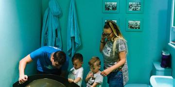 Case study: Yorkshire Waters "Block Against the Clock" shipping container conversion escape room 