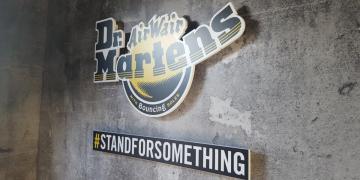 Dr Martens at Rebellion Festival with customised shipping container 