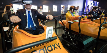 Experiential marketing campaign by Samsung as part of 2012 Olympic sponsorship 