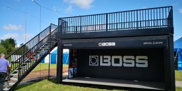 multi deck shipping container conversion boss festival customised container impact