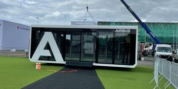 airbus expandable exhibition unit mobile showroom brand activation event marketing