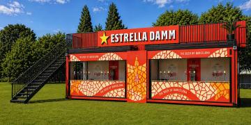20ft container bar open deck estrella