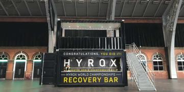 Container Bar Hire for Corporate Fitness Event